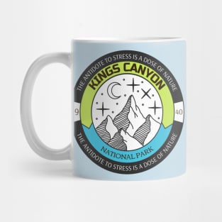 Kings Canyon National Park Hiking Camping Outdoors Outdoorsman Mug